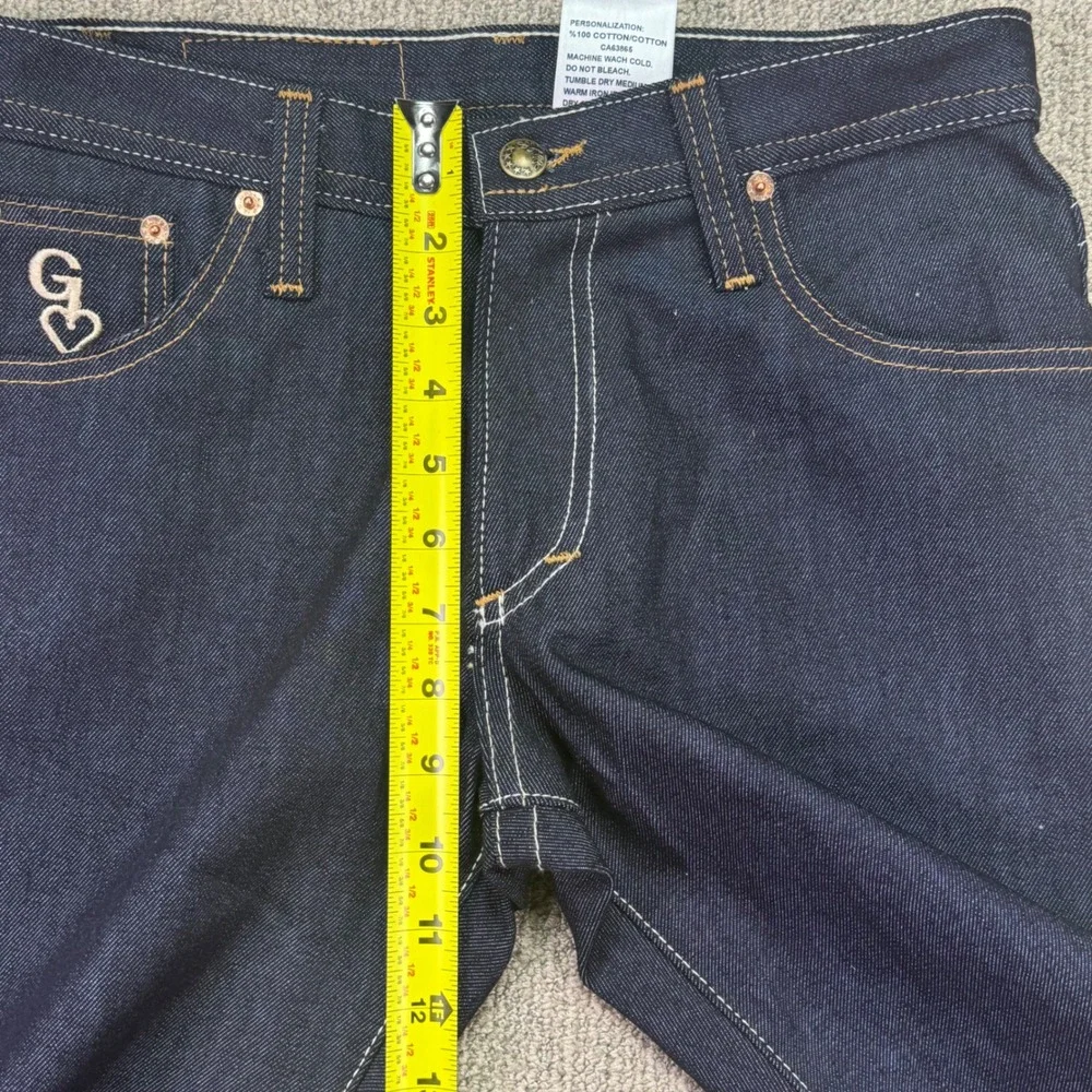Branded Denim Gracie Women's High Rise Bootcut Jeans Dark Wash Tall 30X36